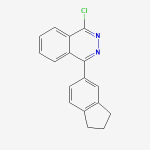 1-chloro-4-(2,3-dihydro-1H-inden-5-yl)phthalazine