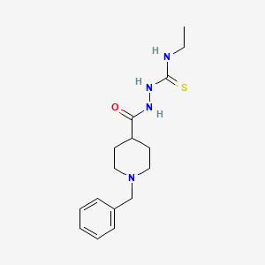 2-[(1-benzyl-4-piperidinyl)carbonyl]-N-ethyl-1-hydrazinecarbothioamide