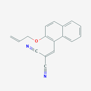 2-{[2-(Allyloxy)-1-naphthyl]methylene}malononitrile