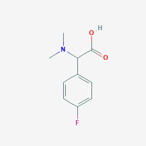 2-(Dimethylamino)-2-(4-fluorophenyl)acetic acid