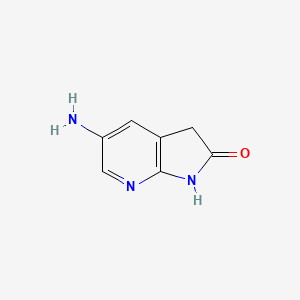 5-amino-1H-pyrrolo[2,3-b]pyridin-2(3H)-one