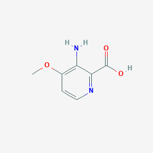 molecular formula C7H8N2O3 B3038608 3-Amino-4-methoxypicolinic acid CAS No. 870997-76-5