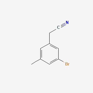 molecular formula C9H8BrN B3038610 2-(3-Bromo-5-methylphenyl)acetonitrile CAS No. 871116-91-5