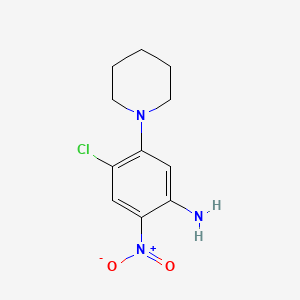 4-Chloro-2-nitro-5-piperidinoaniline