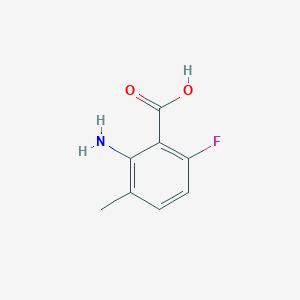 2-Amino-6-fluoro-3-methylbenzoic acid