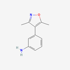 3-(3,5-Dimethyl-isoxazol-4-yl)-phenylamine