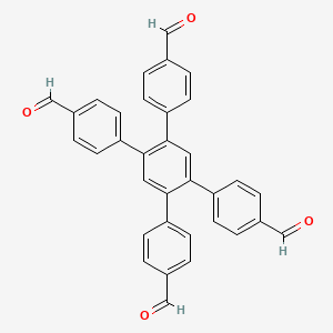 4-[2,4,5-Tris(4-formylphenyl)phenyl]benzaldehyde