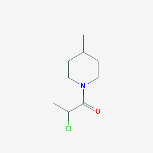 molecular formula C9H16ClNO B3038675 1-(2-氯丙酰基)-4-甲基哌啶 CAS No. 885459-76-7