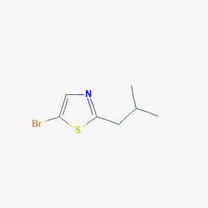 molecular formula C7H10BrNS B3038807 5-Bromo-2-isobutyl-1,3-thiazole CAS No. 905300-73-4