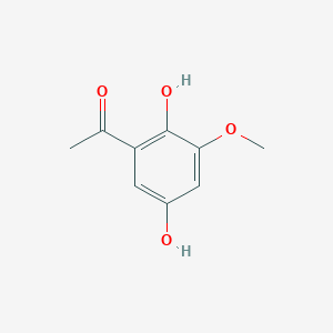 molecular formula C9H10O4 B3038808 2,5-dihydroxy-3-methoxy-Acetophenone CAS No. 90536-47-3