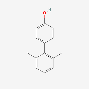 molecular formula C14H14O B3038812 4-(2,6-Dimethylphenyl)phenol CAS No. 906008-27-3
