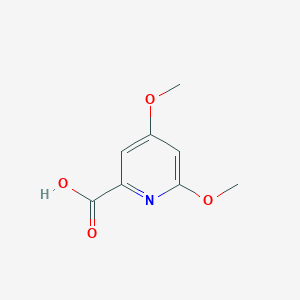 molecular formula C8H9NO4 B3038817 4,6-Dimethoxypicolinic acid CAS No. 90764-84-4