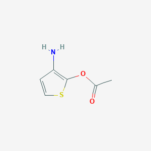 molecular formula C6H7NO2S B3038841 3-Aminothien-2-yl acetate CAS No. 914636-78-5