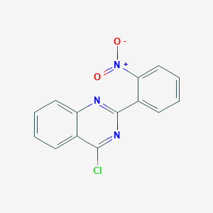 molecular formula C14H8ClN3O2 B3038860 4-Chloro-2-(2-nitrophenyl)quinazoline CAS No. 91961-09-0