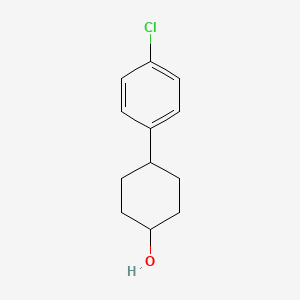 molecular formula C12H15ClO B3038912 4-(4-Chlorophenyl)cyclohexanol CAS No. 930766-09-9