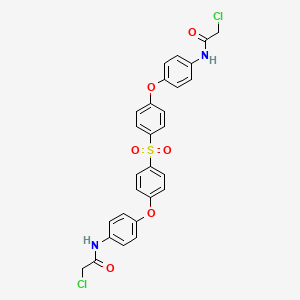 N,N'-[Sulfonylbis(4,1-phenyleneoxy-4,1-phenylene)]bis(2-chloroacetamide)