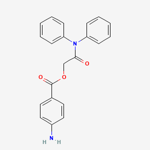 2-(Diphenylamino)-2-oxoethyl 4-aminobenzoate
