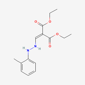 Diethyl {[2-(2-methylphenyl)hydrazinyl]methylidene}propanedioate