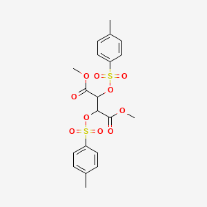 Dimethyl 2,3-bis{[(4-methylphenyl)sulfonyl]oxy}butanedioate