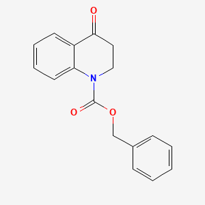 molecular formula C17H15NO3 B3038932 Benzyl 4-oxo-3,4-dihydroquinoline-1(2H)-carboxylate CAS No. 934192-22-0