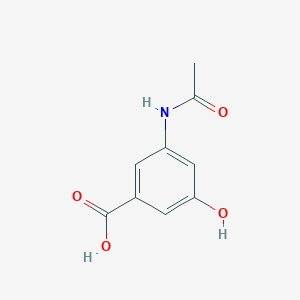 molecular formula C9H9NO4 B3038935 3-Acetamido-5-hydroxybenzoic Acid CAS No. 93561-88-7