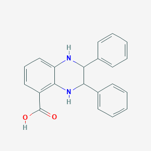 molecular formula C21H18N2O2 B3038994 2,3-Diphenyl-1,2,3,4-tetrahydroquinoxaline-5-carboxylic acid CAS No. 946386-69-2