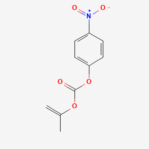 molecular formula C10H9NO5 B3039107 Isopropenyl p-nitrophenyl carbonate CAS No. 96916-42-6