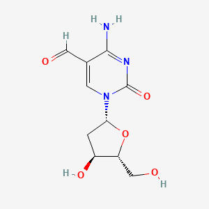 molecular formula C10H13N3O5 B3039150 2'-Deoxy-5-formylcytidine 