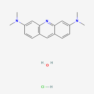 molecular formula C17H22ClN3O B3039155 Acridine Orange hydrochloride hydrate CAS No. 1704465-79-1
