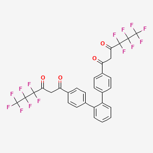 molecular formula C30H16F14O4 B3039158 BHHT CAS No. 200862-69-7