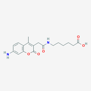 molecular formula C18H22N2O5 B3039159 Amca-X CAS No. 205124-69-2