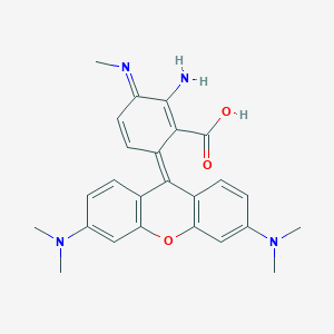 molecular formula C25H26N4O3 B3039165 DAR-4M CAS No. 339527-79-6