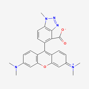 molecular formula C25H23N5O3 B3039166 Dar-4MT CAS No. 339527-82-1