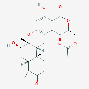 molecular formula C27H34O8 B3039184 Thailandolide B CAS No. 944726-62-9