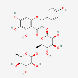 6-Hydroxykaempferol 3-beta-rutinoside