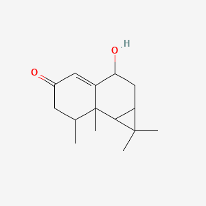 molecular formula C15H22O2 B3039197 Debilone CAS No. 26808-51-5