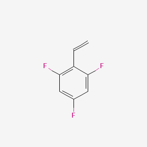 molecular formula C8H5F3 B3039248 2,4,6-Trifluorostyrene CAS No. 1002159-30-9