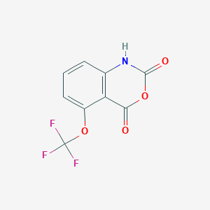 molecular formula C9H4F3NO4 B3039415 6-(Trifluoromethoxy)isatoic anhydride CAS No. 1044764-34-2