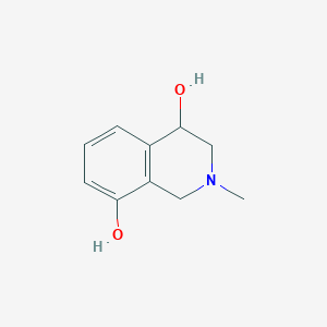 2-Methyl-1,2,3,4-tetrahydroisoquinoline-4,8-diol