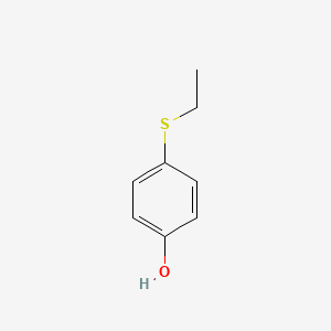 molecular formula C8H10OS B3039560 4-(Ethylsulfanyl)phenol CAS No. 1195-46-6