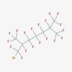 molecular formula C9BrF19 B3039579 1-Bromoperfluoro(2,6-dimethylheptane) CAS No. 1208467-75-7
