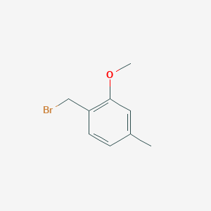 molecular formula C9H11BrO B3039623 2-Methoxy-4-methylbenzyl bromide CAS No. 122488-82-8