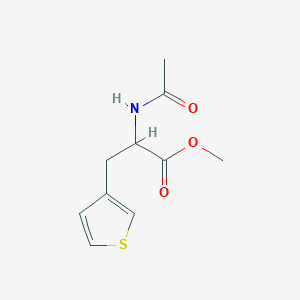 molecular formula C10H13NO3S B3039625 Methyl 2-Acetamido-3-(3-thienyl)propanoate CAS No. 1227732-30-0