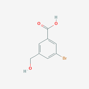 B3039627 3-Bromo-5-(hydroxymethyl)benzoic acid CAS No. 123065-61-2