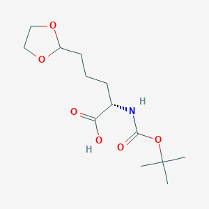 Boc-L-allysine ethylene acetal