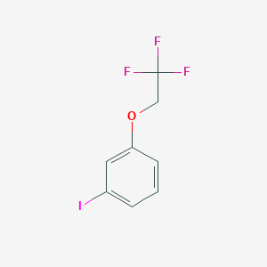 B3039655 3-(2,2,2-Trifluoroethoxy)iodobenzene CAS No. 1250656-93-9