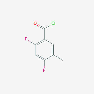 B3039683 2,4-Difluoro-5-methylbenzoyl chloride CAS No. 1263376-87-9