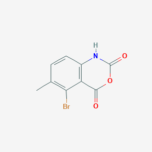 molecular formula C9H6BrNO3 B3039698 6-Bromo-5-methylisatoic anhydride CAS No. 127489-40-1