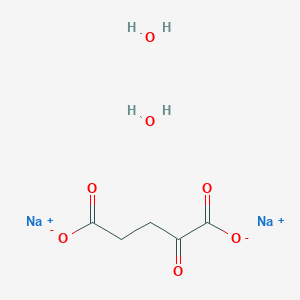 molecular formula C5H8Na2O7 B3039710 Disodium 2-oxoglutarate dihydrate CAS No. 1282616-74-3