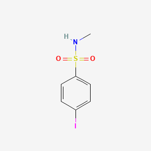 molecular formula C7H8INO2S B3039806 4-iodo-N-methylbenzene-1-sulfonamide CAS No. 134283-64-0